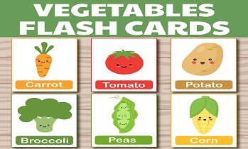 Montessori-flash-card-vegetable